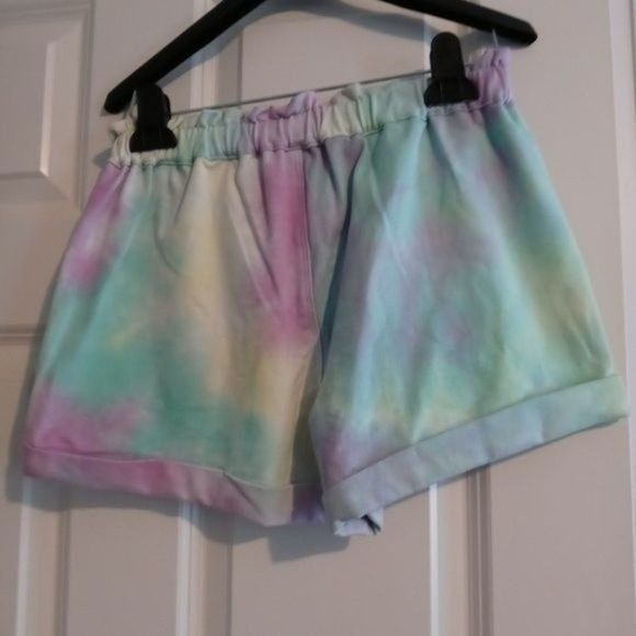 NWT Blank NYC High Waisted Tie Dye Shorts - Picture 3 of 5